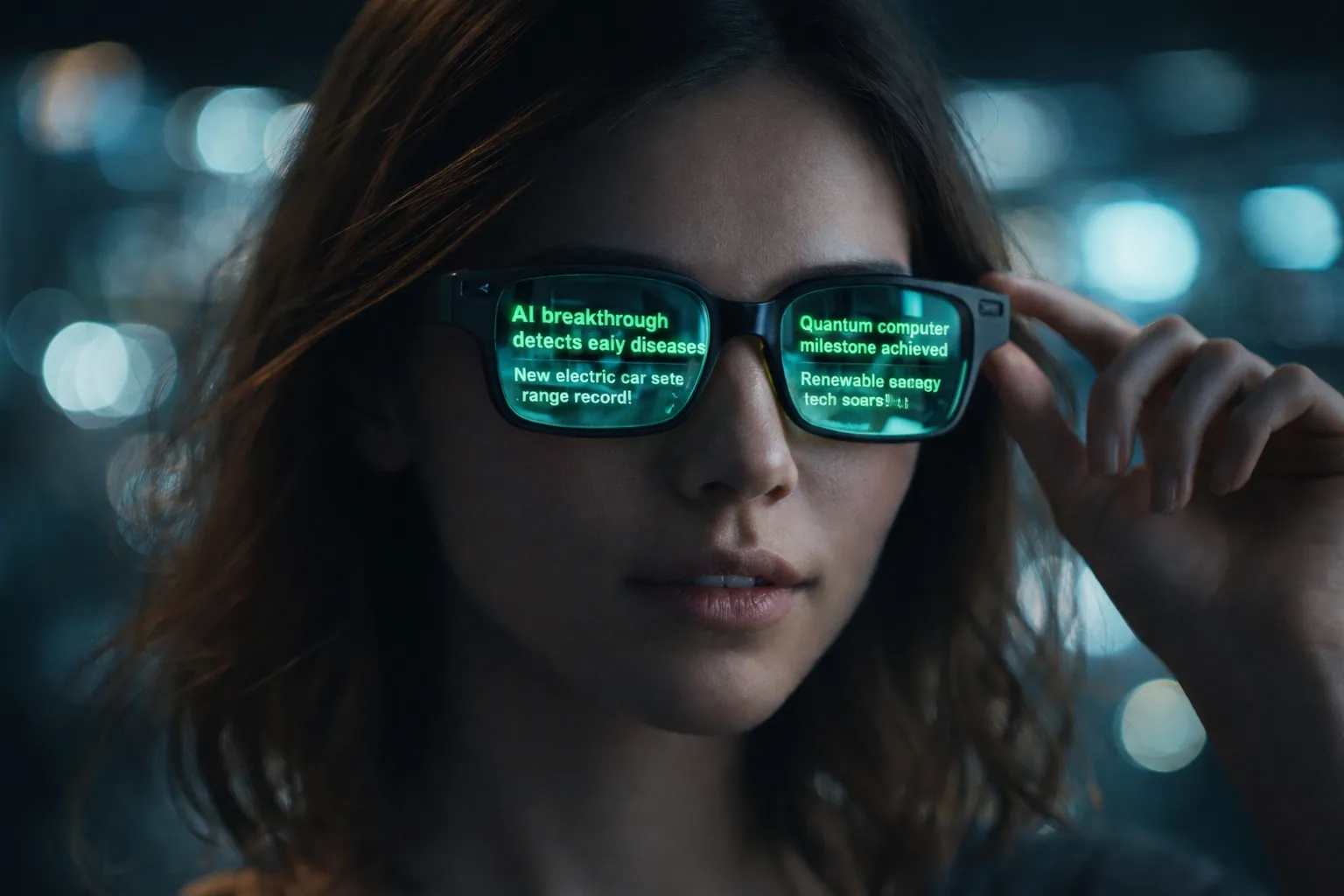 AR glasses and advanced wearable display concept